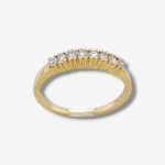 Anillo Cintillo c/ Diamantes (0.50 Ct) - Platino - Image 36