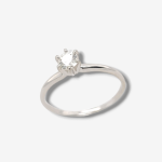 Anillo Cintillo c/ Diamantes (0.50 Ct) - Platino - Image 2