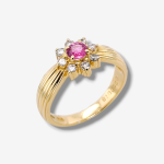 Anillo Cintillo c/ Diamantes (0.50 Ct) - Platino - Image 5