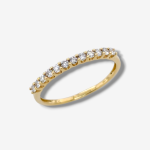 Anillo Cintillo c/ Diamantes (0.50 Ct) - Platino - Image 17