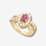 Anillo Cintillo c/ Diamantes (0.50 Ct) - Platino - Image 32