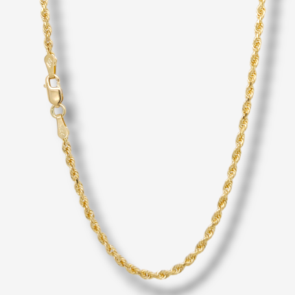 Cadena (50 cm) Tejido San Francisco - Oro Amarillo 14Kts