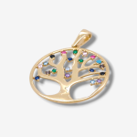 Anillo Compromiso c/ Diamantes Pave Baguette - Oro Dos Tonos 14Kts - Image 17