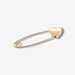 Imperdible (6 x 30 mm) c/ Corazon - Oro Amarillo 14Kts