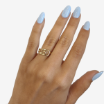 Anillo Paper Clip - Oro Amarillo 14Kts - Image 2