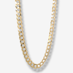 Cadena (60 cm) Maciza US Link - Oro Amarillo 18Kts