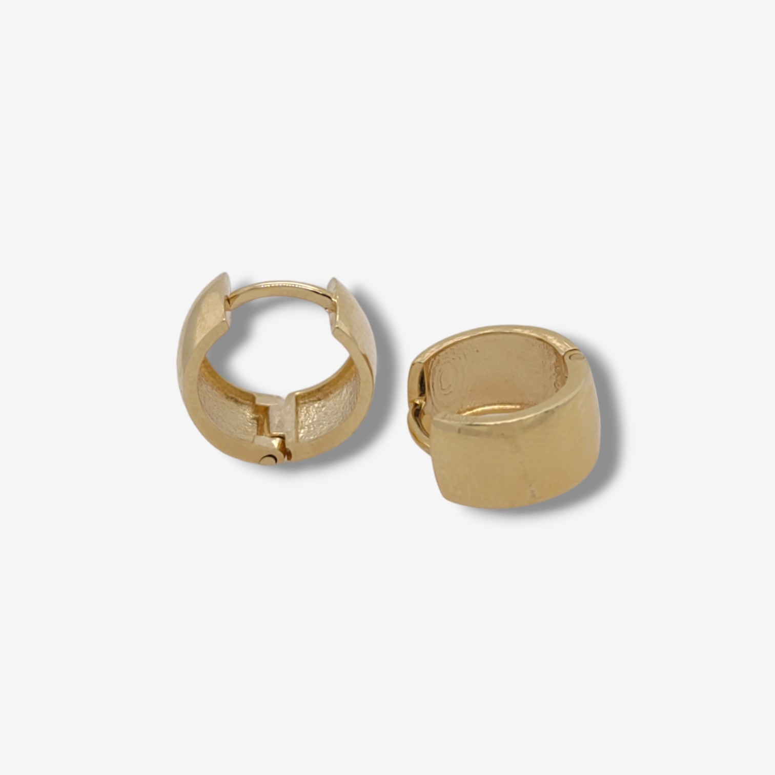 Photoroom-20240626_183942 Huggies (5.8 mm) Pequenos Ancho - Oro Amarillo 14Kts - Image 1