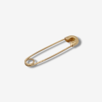 Imperdible (33 x 7 mm) - Oro Amarillo 18Kts