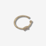 Cuff c/ Corazon Zircones Pave - Oro Amarillo 18Kts - Image 4