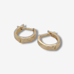 Zarcillos (5 x 3 mm) Screwbacks Lazos c/ Zircones Pave  - Oro Amarillo 18Kts - Image 6