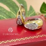 Anillo de Compromiso c/ Zircon Central Princess Cut & Halo - Oro Amarillo 18Kts - Image 4