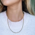 Cadena (50 cm) Cuban Link (2.8 mm) - Oro Amarillo 18Kts - Image 2