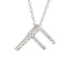 Cadena (40 Cm) c/ Inicial (8 x 11 mm) Diamantes Pavé - Oro 14Kts - Image 9