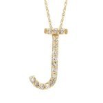 Cadena (40 Cm) c/ Inicial (8 x 11 mm) Diamantes Pavé - Oro 14Kts - Image 17