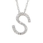 Cadena (40 Cm) c/ Inicial (8 x 11 mm) Diamantes Pavé - Oro 14Kts - Image 47