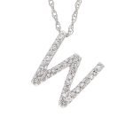 Cadena (40 Cm) c/ Inicial (8 x 11 mm) Diamantes Pavé - Oro 14Kts - Image 52