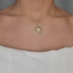 Dije (26 x 20 mm) Escorpion - Oro Dos Tonos 14Kts - Image 2