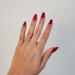 Anillo 6 Lineas c/ Diamantes Pave (1.25 Ct) - Oro Blanco & Oro Rosado 18Kts - Image 2