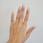 Anillo (2.30 mm) Cintillo Churumbela Diamantes Naturales Pave (0.47 Ct) - Oro Amarillo 18Kts - Image 2