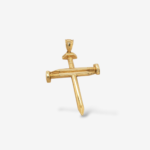 Cruz (44 x 34 mm) Clavos Media Cana - Oro Amarillo 14Kts