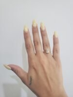 Anillo (1.04 Ct) Compromiso Diamante Labgrown Emerald c/ Halo & Aro Diamantes Pave - Oro Amarillo 18Kts - Image 2