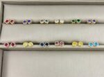 Zarcillos BirthStone (Screwback/Abridores) - Oro Amarillo 14 Kts - Image 2