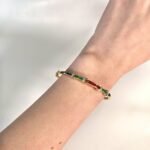 Pulsera con Zafiros Azules, Rubies, Esmeraldas y Diamantes - Oro Amarillo 18Kts - Image 2
