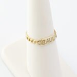 Personalización/Grabado de anillos, brazaletes y dijes - Oro 14 Kts o 18 Kts - Image 5
