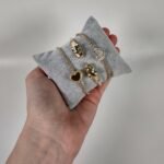 Pulsera Doble Pantera Abierta c/ Zircones - Oro Amarillo 14Kts - Image 2