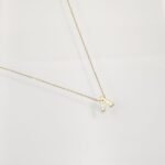 Cadena (40 cm) con Inicial - Oro Amarillo 14 Kts