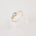 Anillo Fino c/ nudo - Oro Amarillo 14Kts