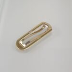 Money Clip (47 x 17 mm) Liso & Satinado - Oro Amarillo 18Kts - Image 2