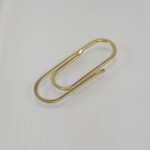 Money Clip (51 x 19 mm) Tubo Rectangular Macizo - Oro Amarillo 18Kts - Image 2