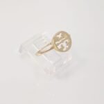 Anillo Monograma Calado - Oro Amarillo 14Kts