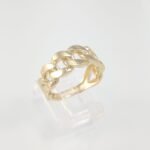 Anillo Cuban Link - Oro Amarillo 14Kts
