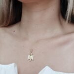 Dije (14 x 20 mm) Angel c/ Zircones Pave - Oro Amarillo 18Kts - Image 3