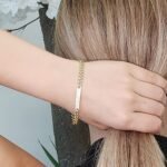 Brazalete (17.5 cm) Esclava c/ Diamantes Pave - Oro Amarillo 18Kts - Image 2