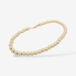 Brazalete (20 cm) c/ Esferas Light (5 mm) c/ Cierre Lobster - Oro Amarillo 14Kts