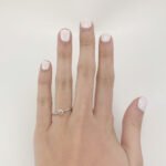 Anillo de Compromiso c/ Diamante Redondo (0.31 Ct) - Oro Blanco 18Kts - Image 2
