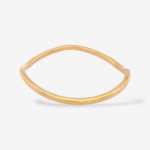 Pulsera (#18) Twist Tubo Cuadrado (3.5 mm) - Oro Amarillo 18Kts