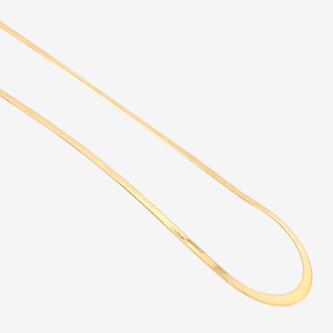 PXL_20260511_174123249-22.png Cadena (40 cm) Gargantilla Tejido Herringbone c/ Cierre Lobster (2.8 mm) - Oro Amarillo 14Kts - Image 1