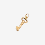 Dije (8 x 17 mm) Llave Pequena - Oro Amarillo 18Kts