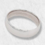 Anillo Matrimonio (6 mm) Clasico - Oro Blanco 18Kts