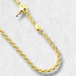 Cadena (43 cm) Rolo Zancan - Oro Amarillo 18 Kts
