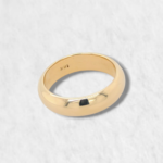 Anillo Matrimonio Clasico Media Cana - Oro Amarillo 18Kts