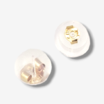 Kit de Reemplazo de Tapitas de Silicona (2 Piezas) - Oro Amarillo 14 Kts