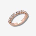 Anillo Churumbela c/ Diamantes (1Ct) - Oro Rosado 14Kts