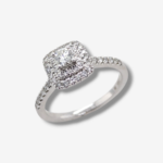 Anillo Compromiso c/ Diamante Central (0.50Ct) - Oro Amarillo 14Kts