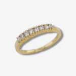 Set Anillo Compromiso & Matrimonio c/ Diamantes - Oro Amarillo 18Kts - Image 3