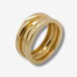 Anillo Tipo B. Zero 1 - Oro Amarillo 18Kts